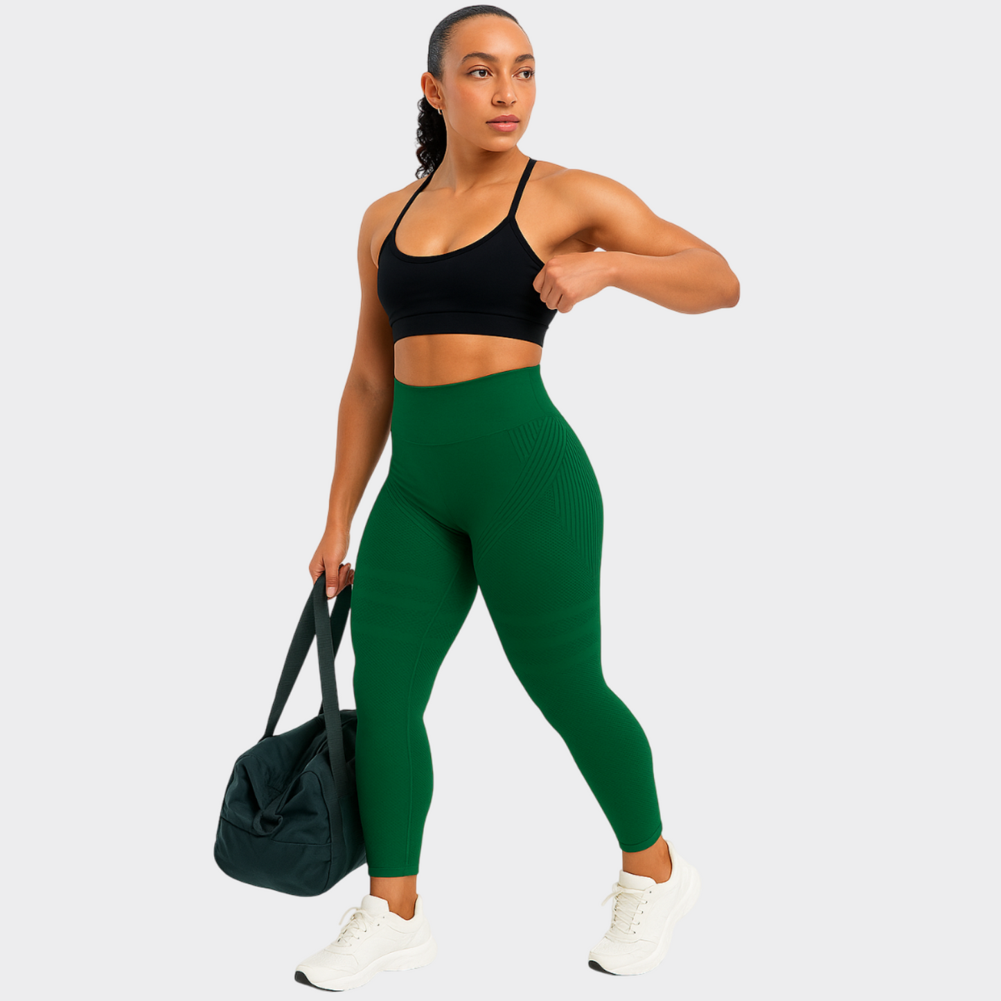 3D Leggings - Grün