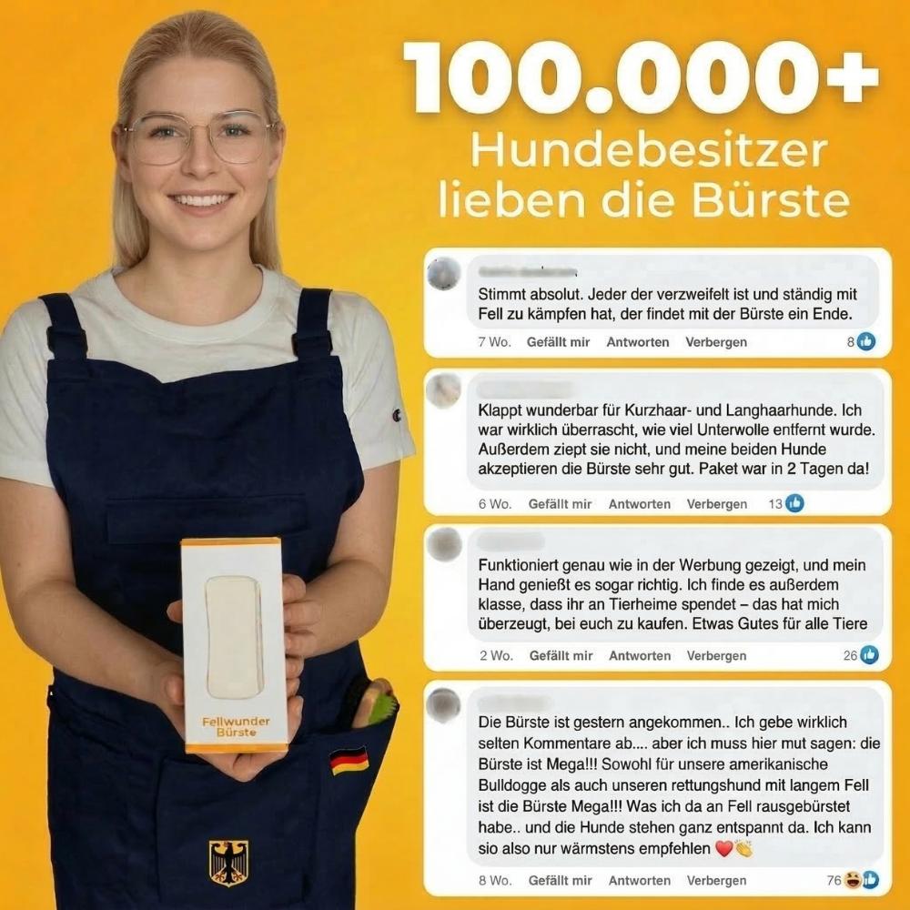 Fellwunder Bürste