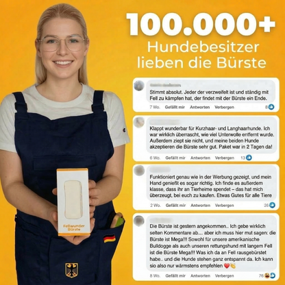 Fellwunder Bürste